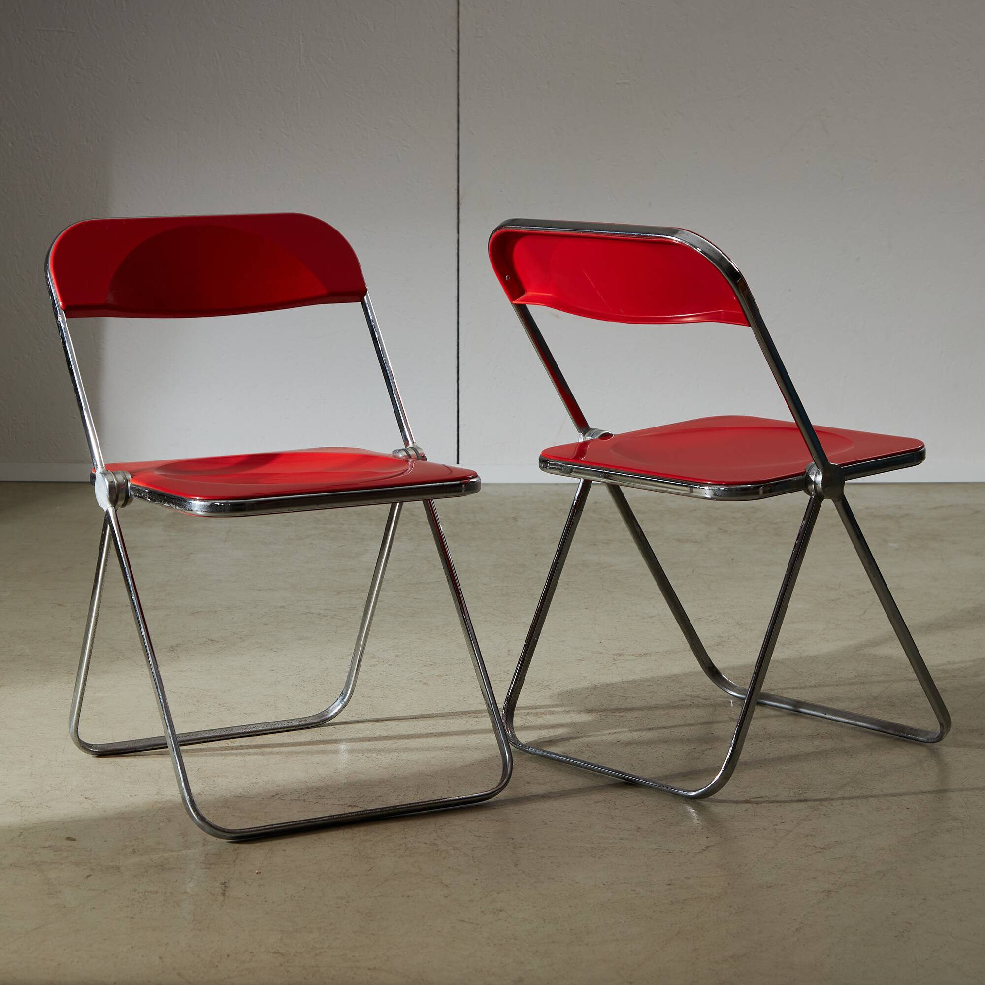 Chaise Plia par Giancarlo Piretti pour Anonima Castelli, 1967, 6 pièces
