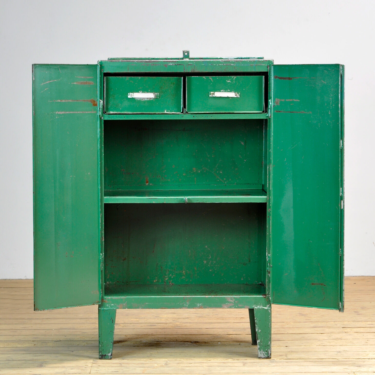 Industrial Iron Cabinet, 1960s