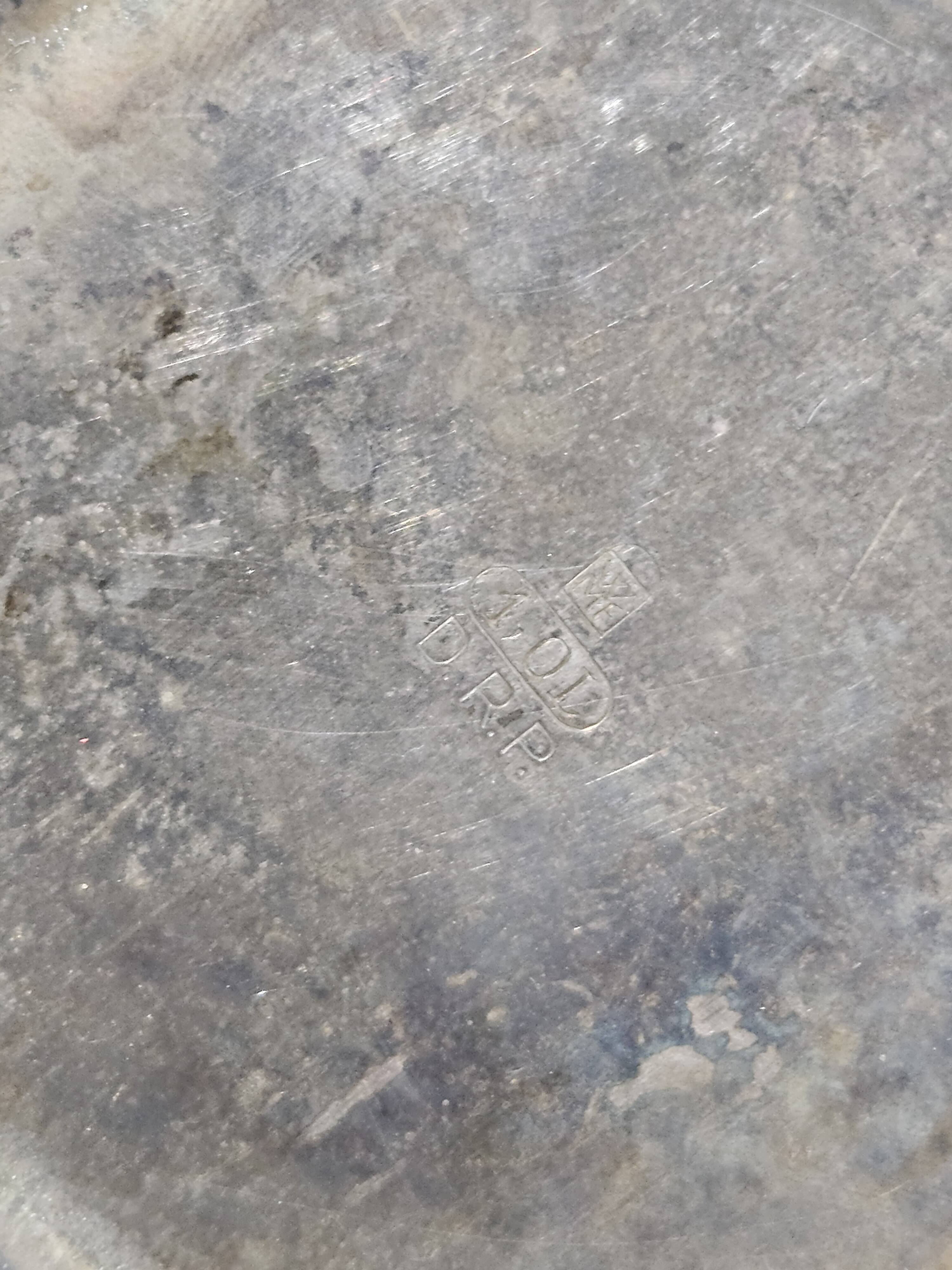 Elegant WMF Art Deco table center, 1950s