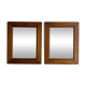 Set of 2 old pichpin frames, key mounting