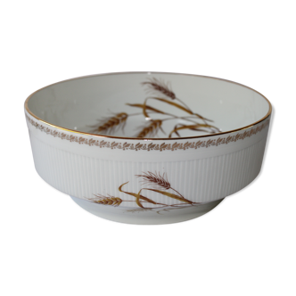 Wheat pattern - gold edge - pl -porcelain vintage