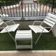 Salon de jardin et  terrasse Fermob blanc