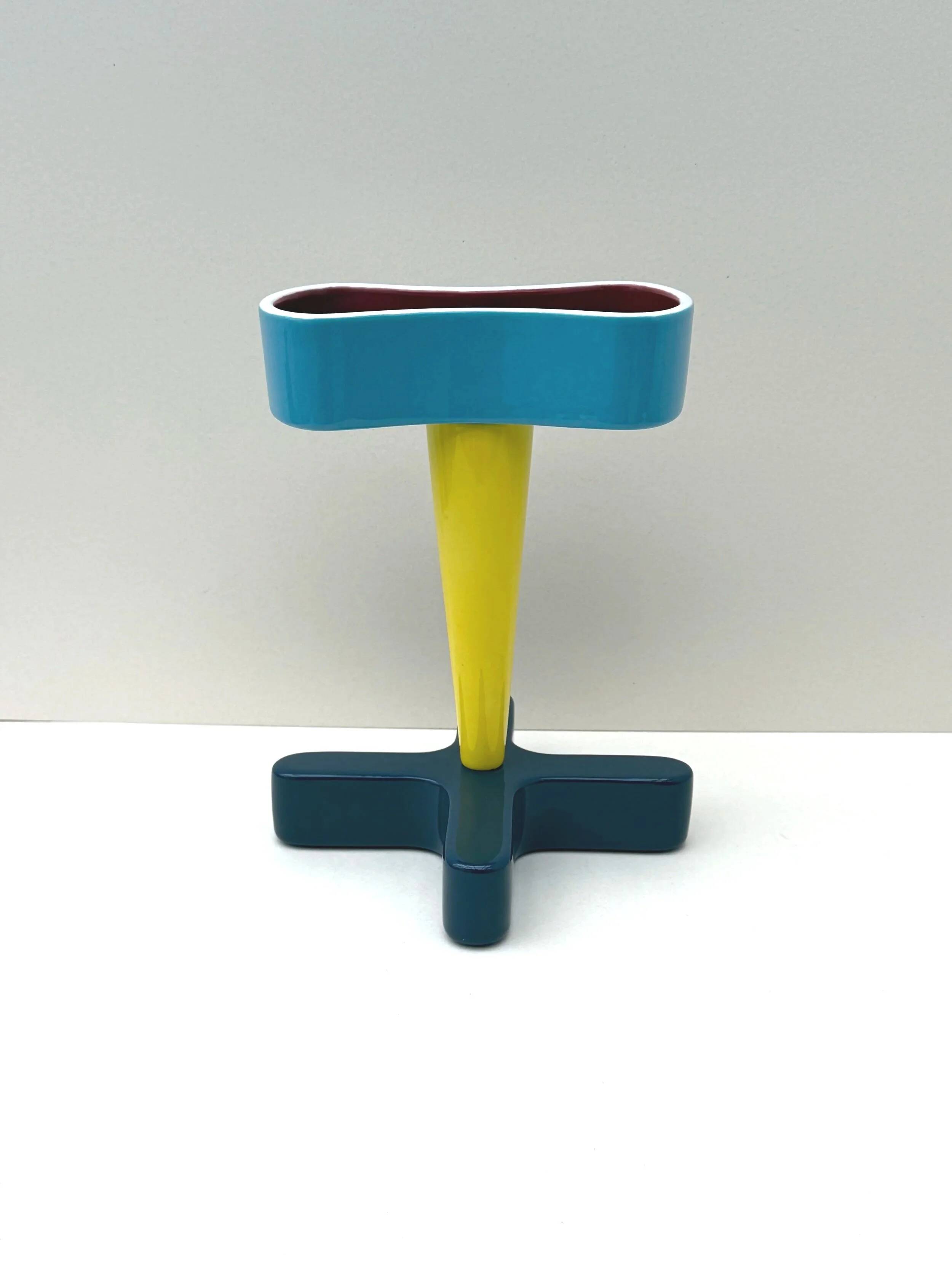 Ceramic vase by Karim Rashid for Bitossi no. 24/349