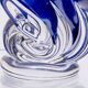 Blue Hand-Shaped Glass Vase, 1970s