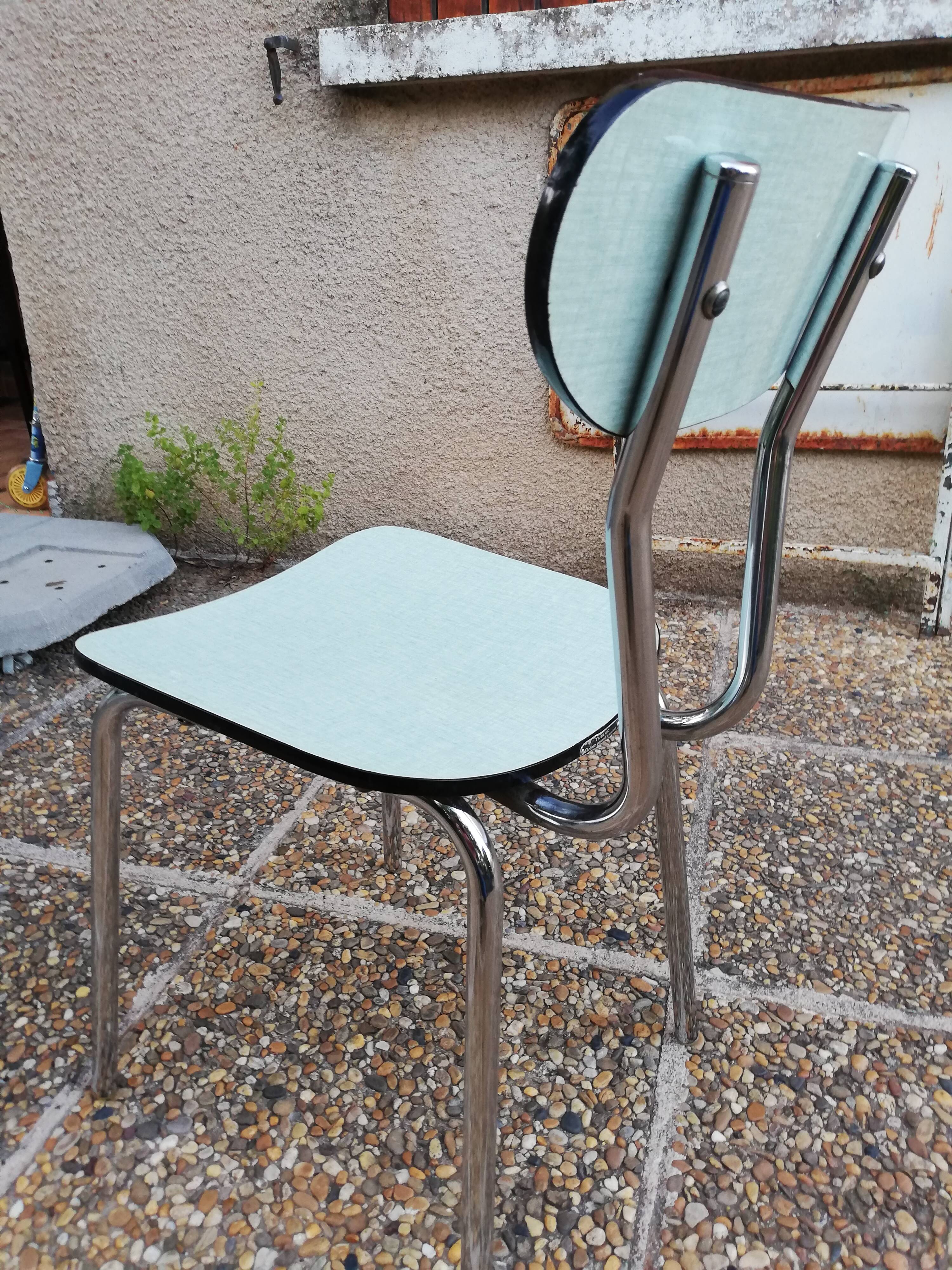 Formica chair from Tublac, 60s