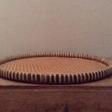 Woven tray vintage