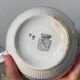 Antique Digoin Sarreguemines blue and white tea set
