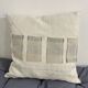 Cushion in old canvas Kilim style