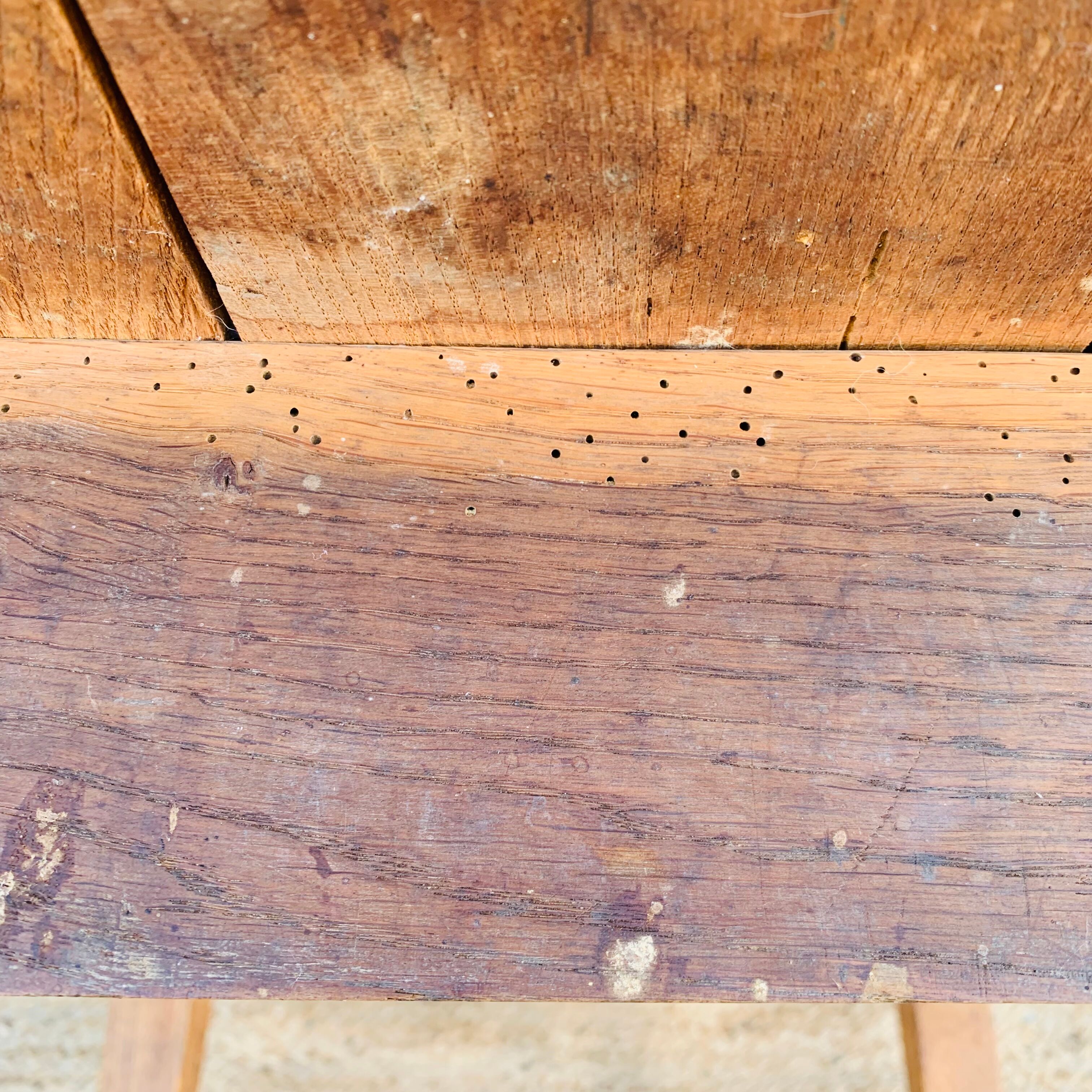 Oval farmhouse table 141.5 cm