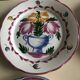8 assiettes anciennes en faïence d’Art Clamecy décorée main