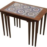 Tables gigognes en palissandre 'Fensmark'