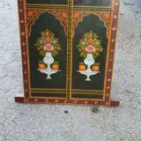 Freehand painted window panel