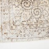 5x9 Rug For Bedroom Brown & Beige Pastel Persian Rug, 170x274Cm SK 5461