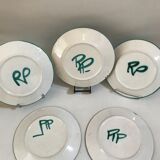 11 dessert plates Robert Picault