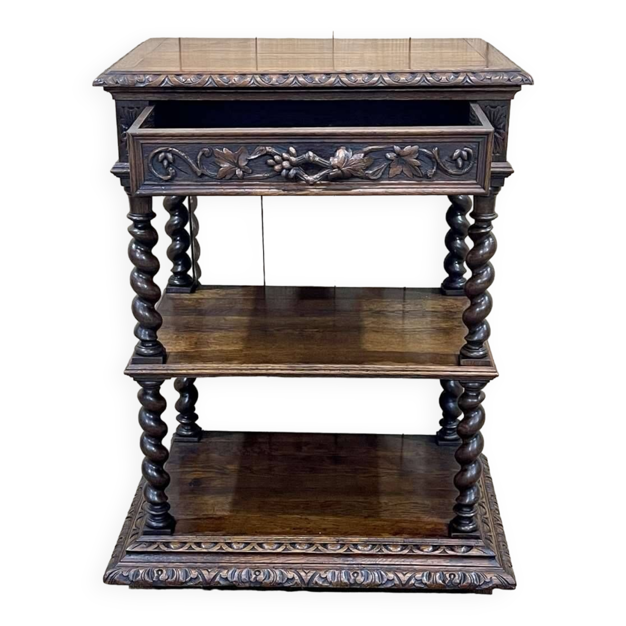Henry II console in oak early 20th century