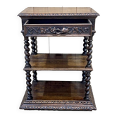 Console Henry II en chêne début XXème