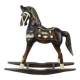 Vintage French Rocking Horse Seesaw Rocking Horse Wood 1970s