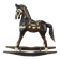 Vintage French Rocking Horse Seesaw Rocking Horse Wood 1970s