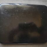 Asian lacquered wood top - late 19th / early 20th century