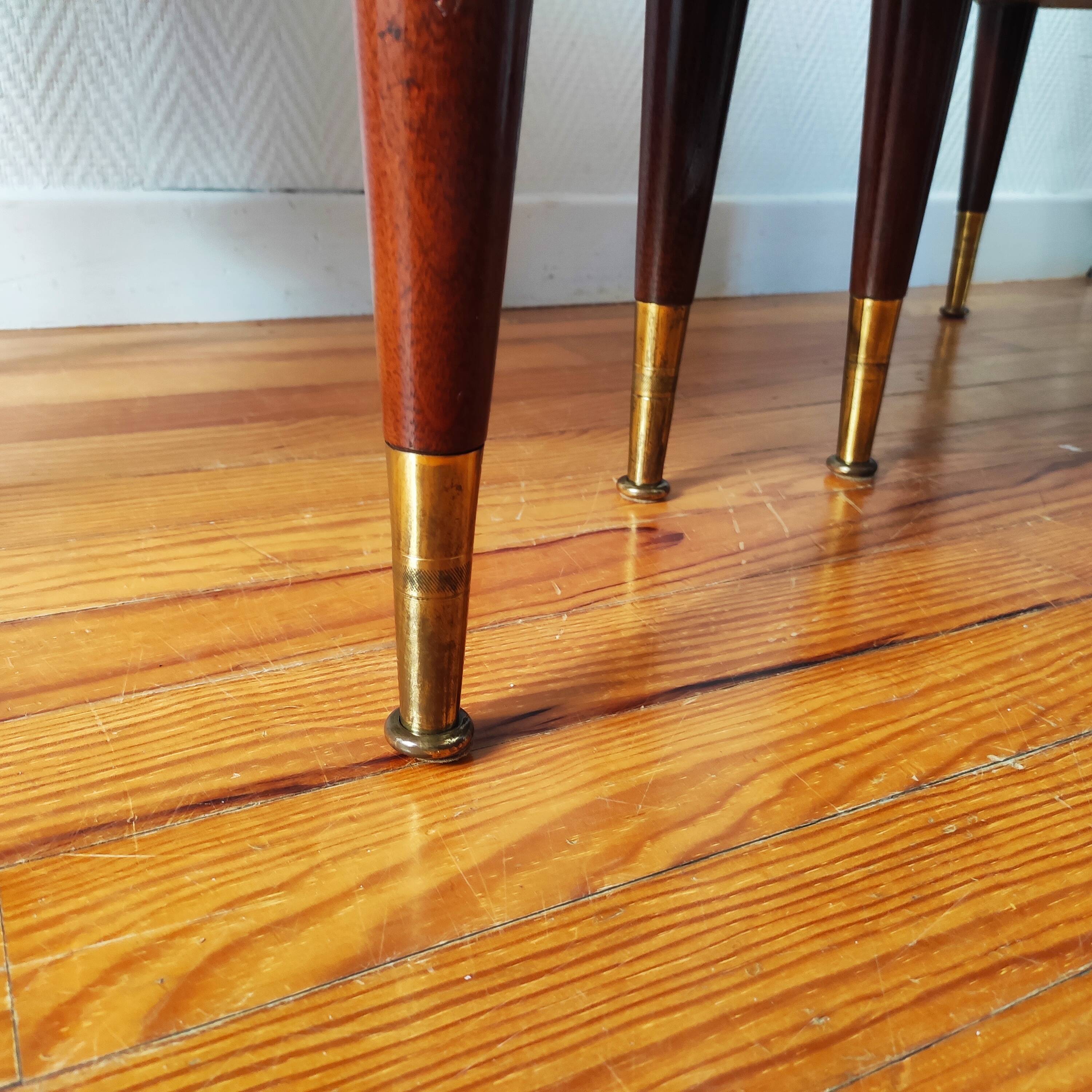 Pair of Italian bedside tables 1956