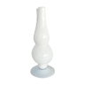 Vase haut opaline blanche