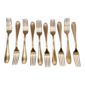 10 cake or cheese forks