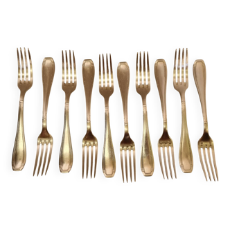 10 cake or cheese forks