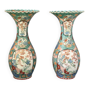 Paire de vases japonais