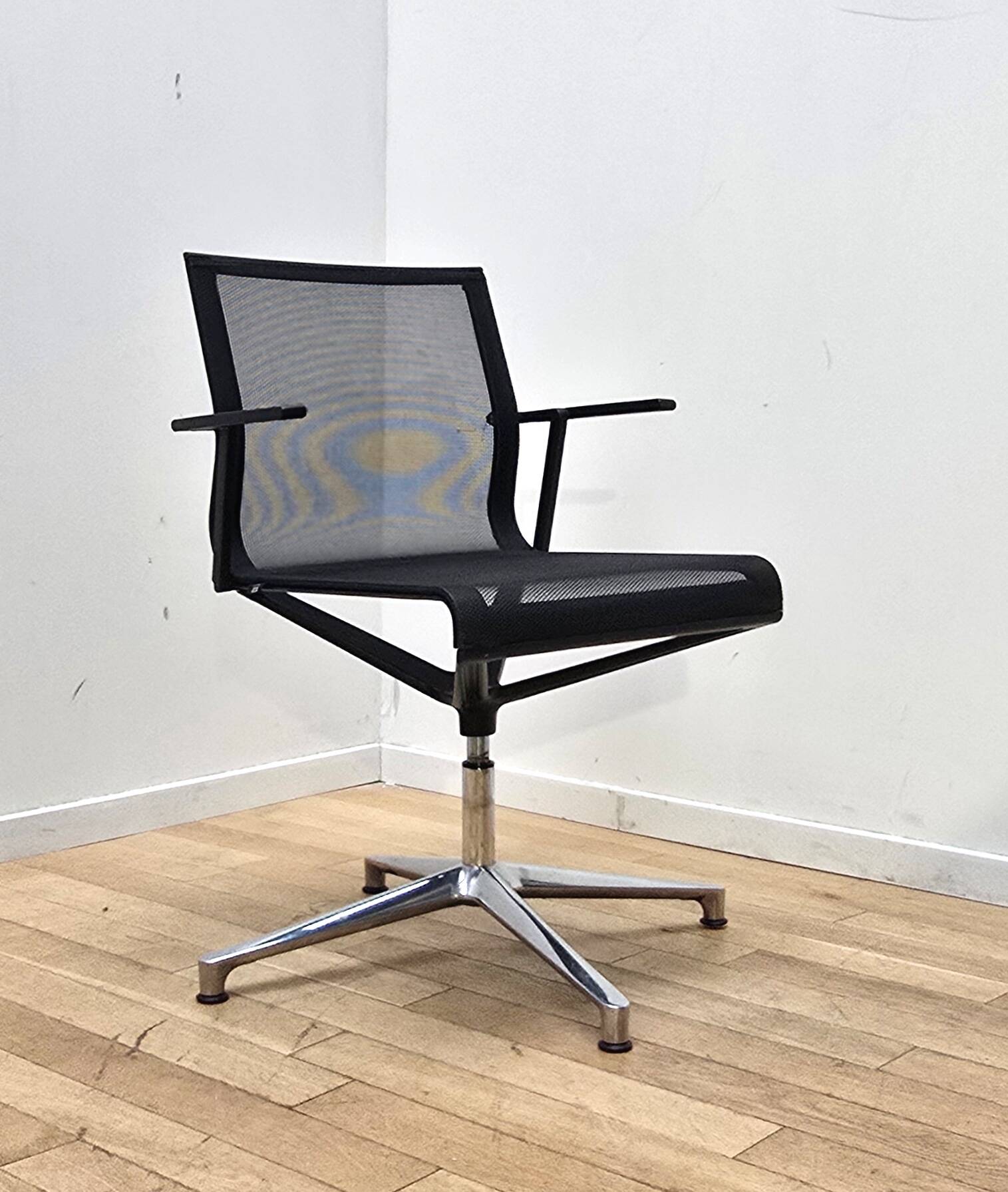 Paire de chaises de bureau Stick Chair, ICF