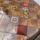 Ceramic coffee table by Jean Gregorieff