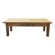 Antique solid wood coffee table – unique restored piece | Louna