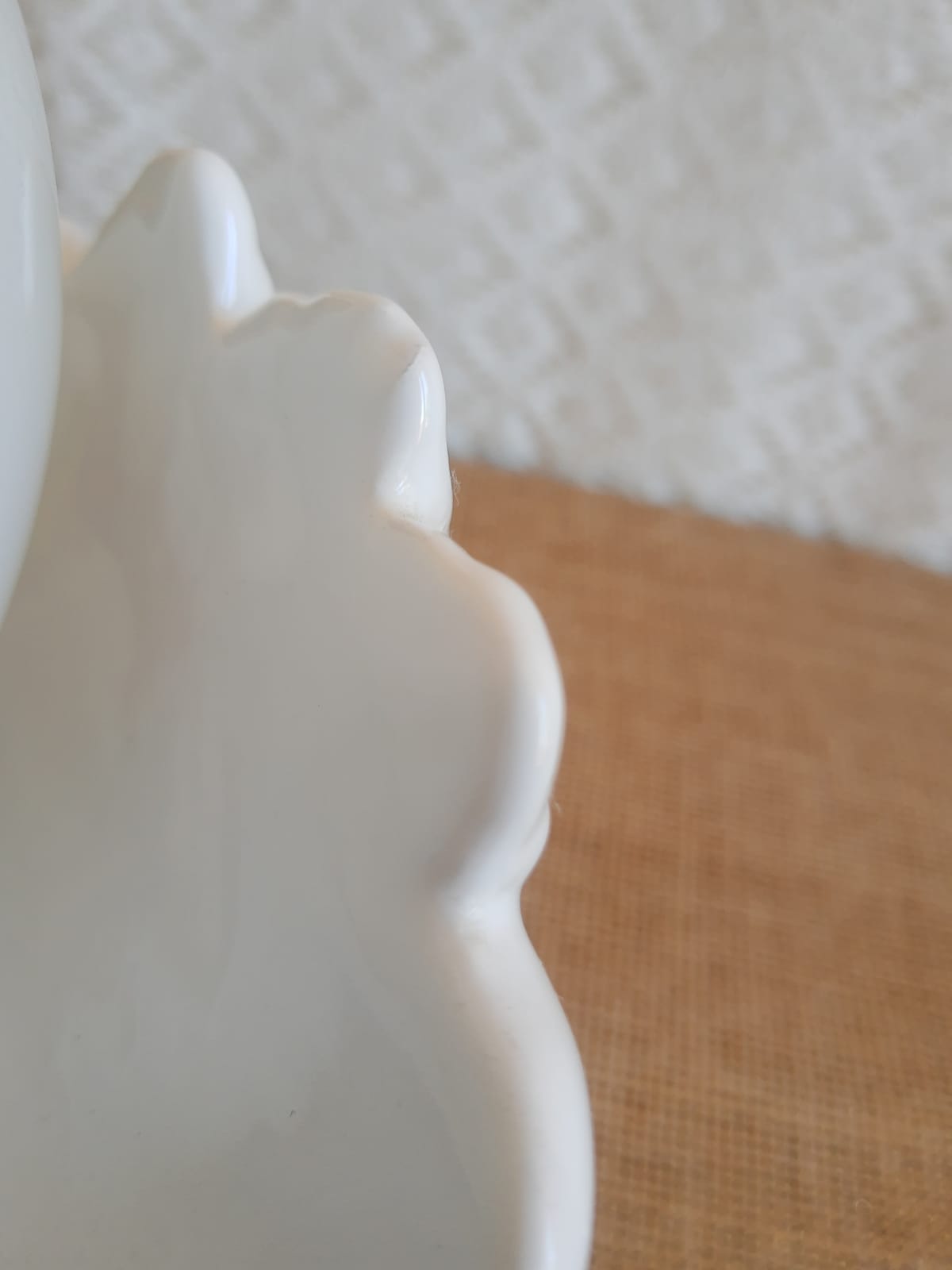 Vintage opaline globe bedside swan lamp