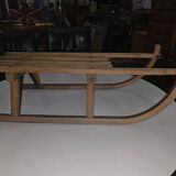 Luge vintage en bois