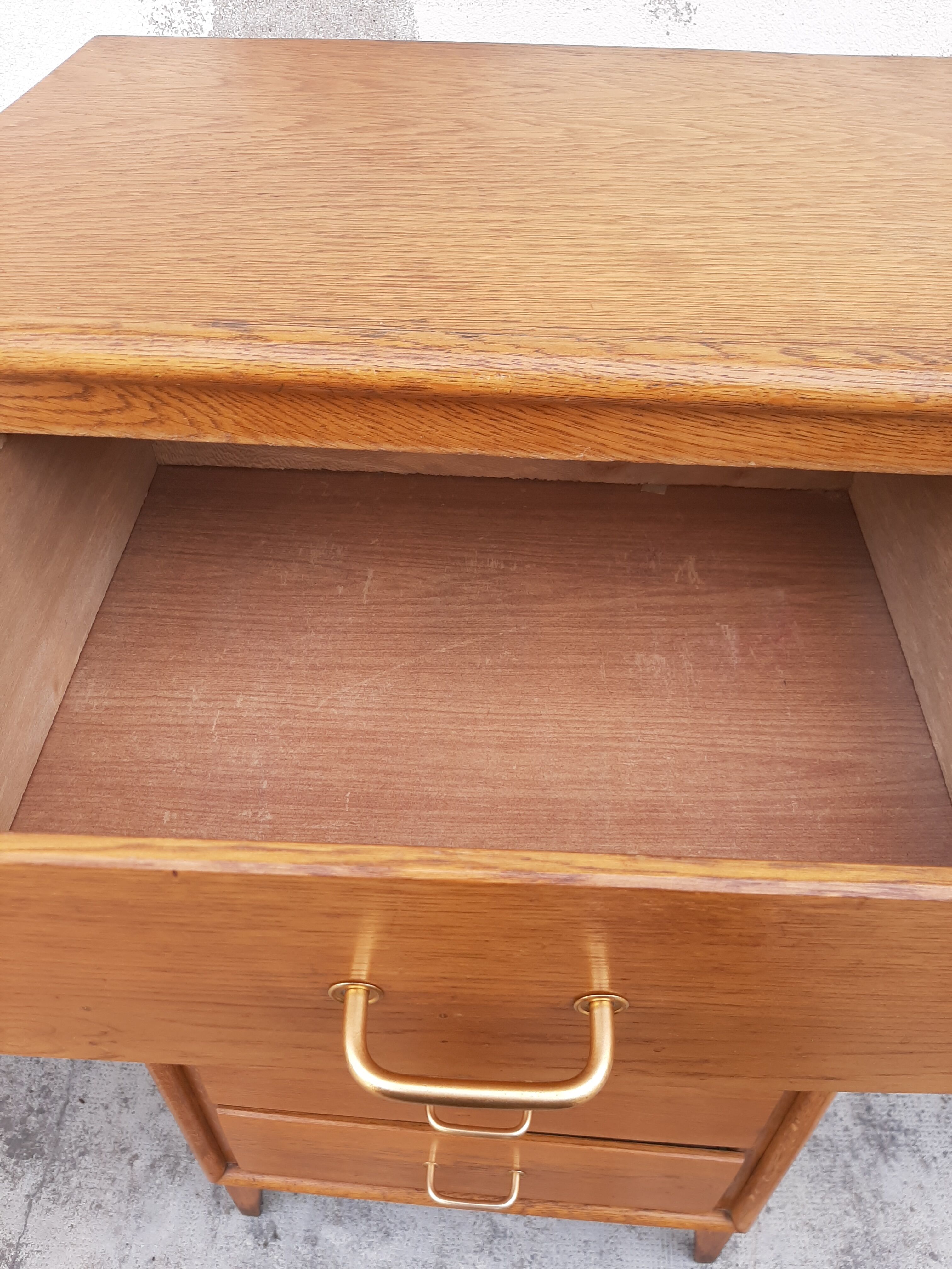 Vintage chiffonnier year 50 in light oak