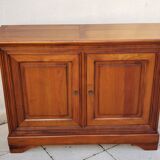 Louis Philippe low sideboard in cherry wood