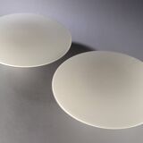2 wall lights by Arne Jacobsen model Eklipta for Louis Poulsen - Denmark 1959