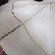 Old sheet linen embroidery monogram day curtain fabrics