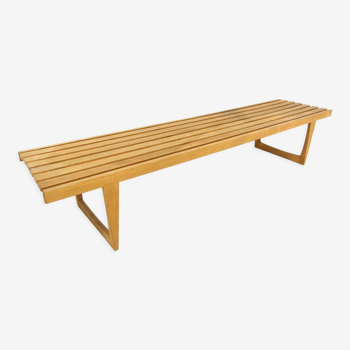 Banc minimaliste "Tokyo" Yngvar Sandström, Nordiska Kompaniet, NK, Suède, 1970