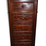 Table de chevet en acajou