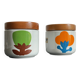 Jars franco pozzi - made in italy vintage