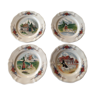 Alsatian dessert plates