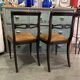 Pair of Regency style chairs from the 1940s.