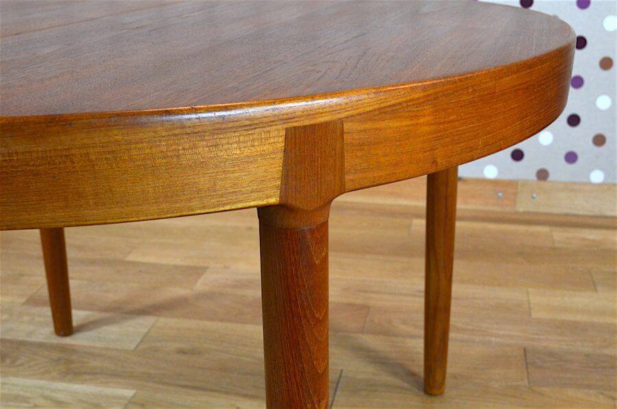 Table danoise scandinave vintage teck harry ostergaard