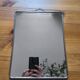 Vintage hanging barber mirror stainless steel