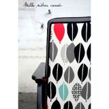 Chair completely renovated vintage (wood, fabric, trim).