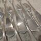 9 silver-plated snail forks by silversmith J Brille, 15.9 cm