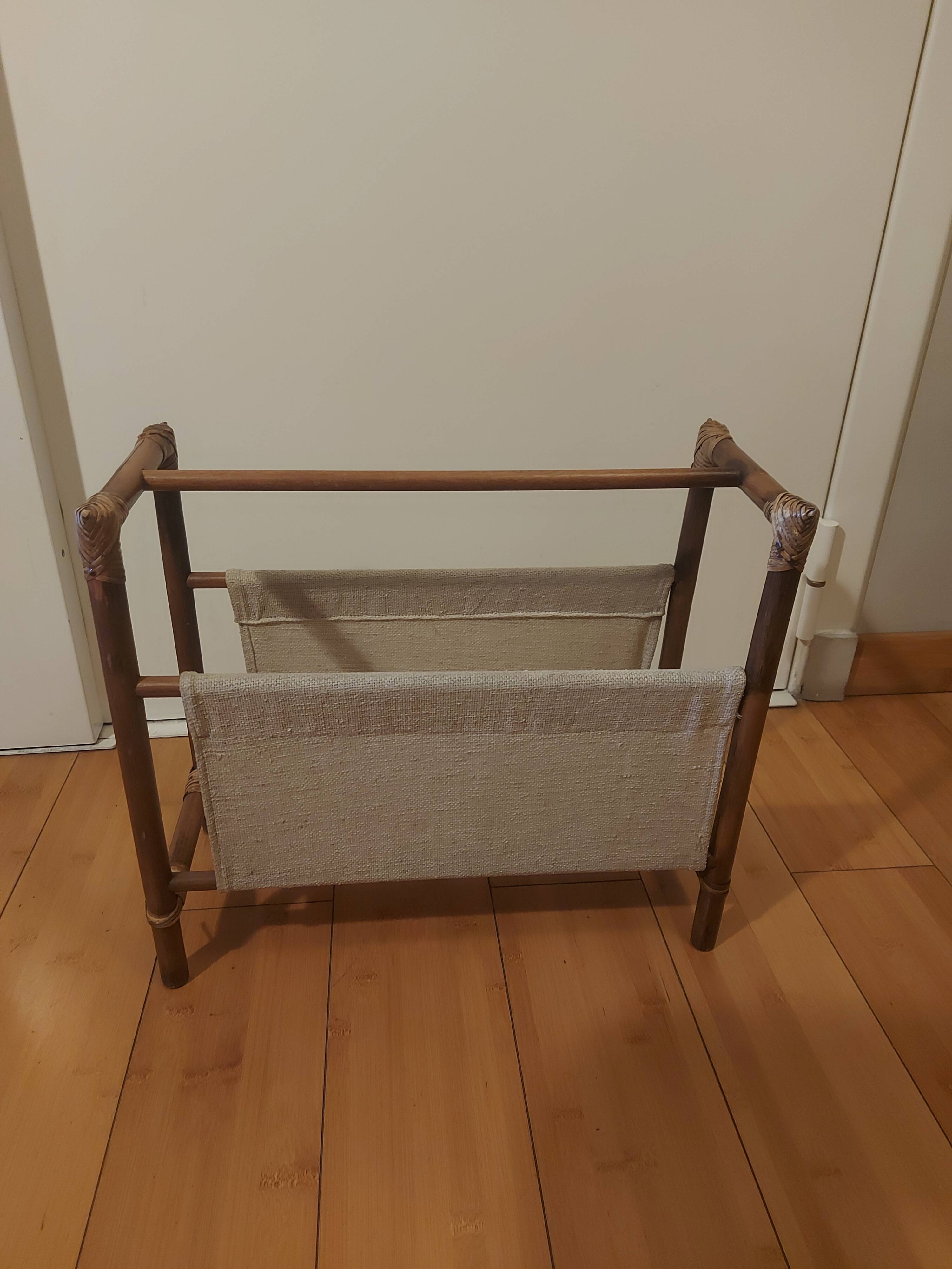 RATTAN MAGAZINE DOOR