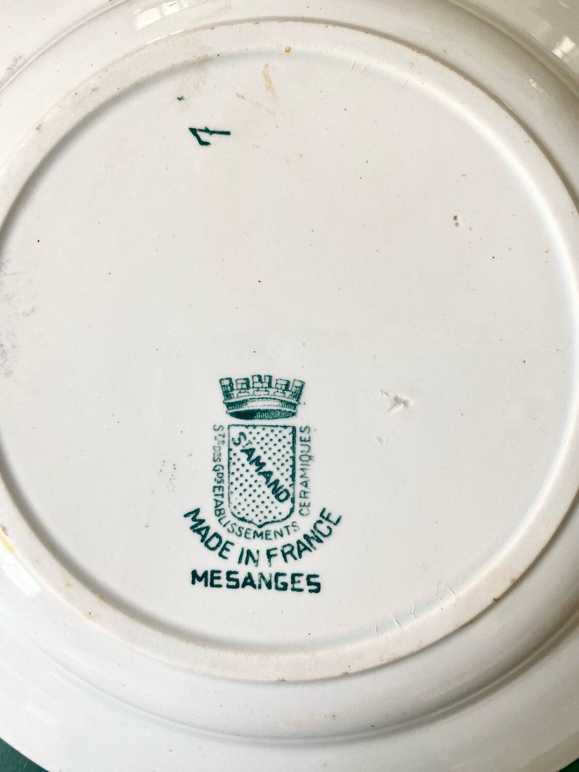 Saint Amand deep plate