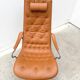 "Bravo" armchair by Jan Ekström for Conform in leather and aluminium, Sweden 2018