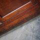 Mahogany counter window late nineteenth century